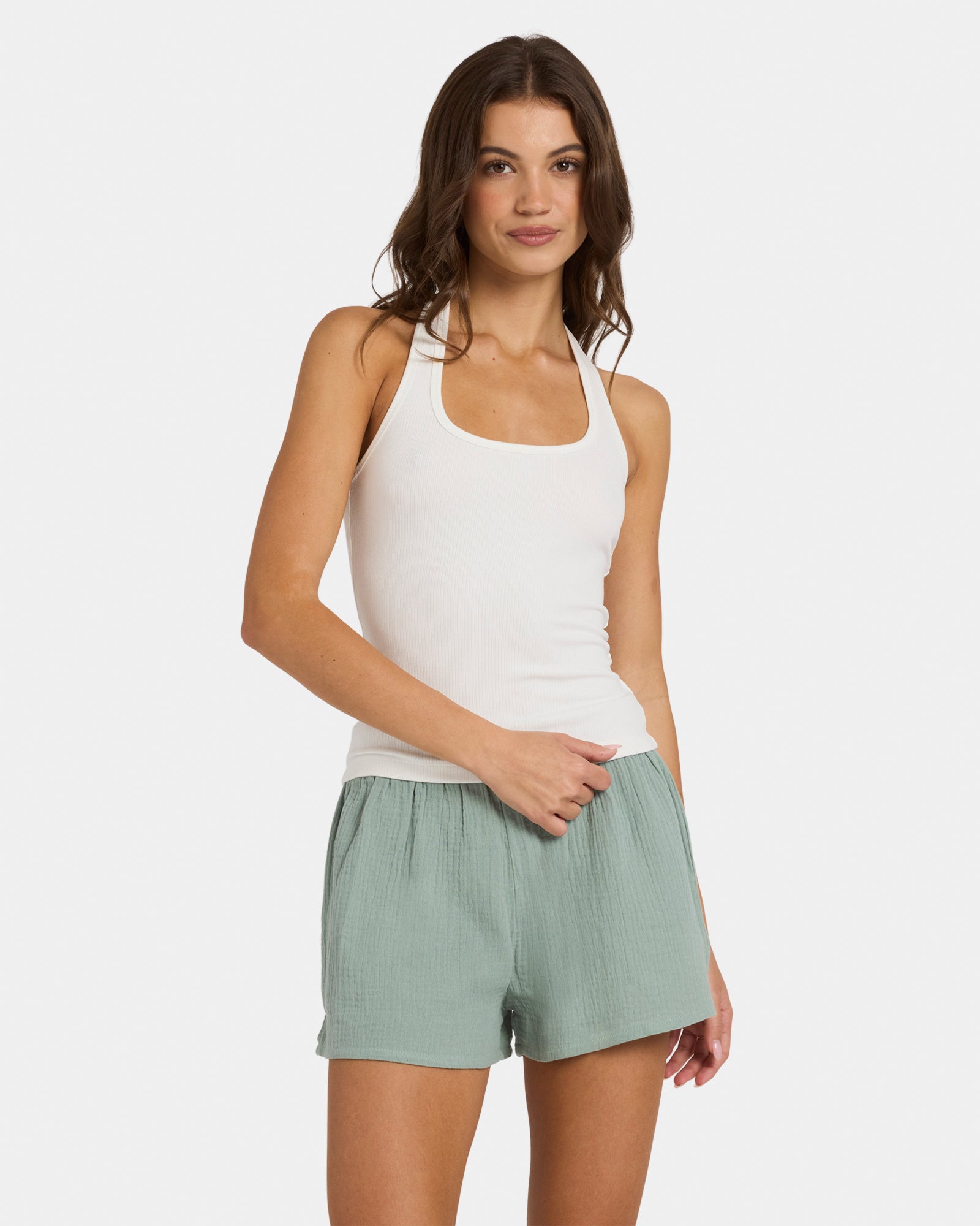 Womens New Moon Halter Top