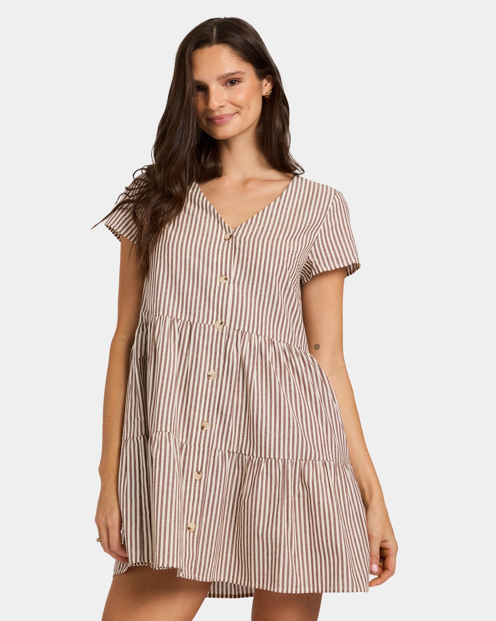 Womens Braith Stripe Dress