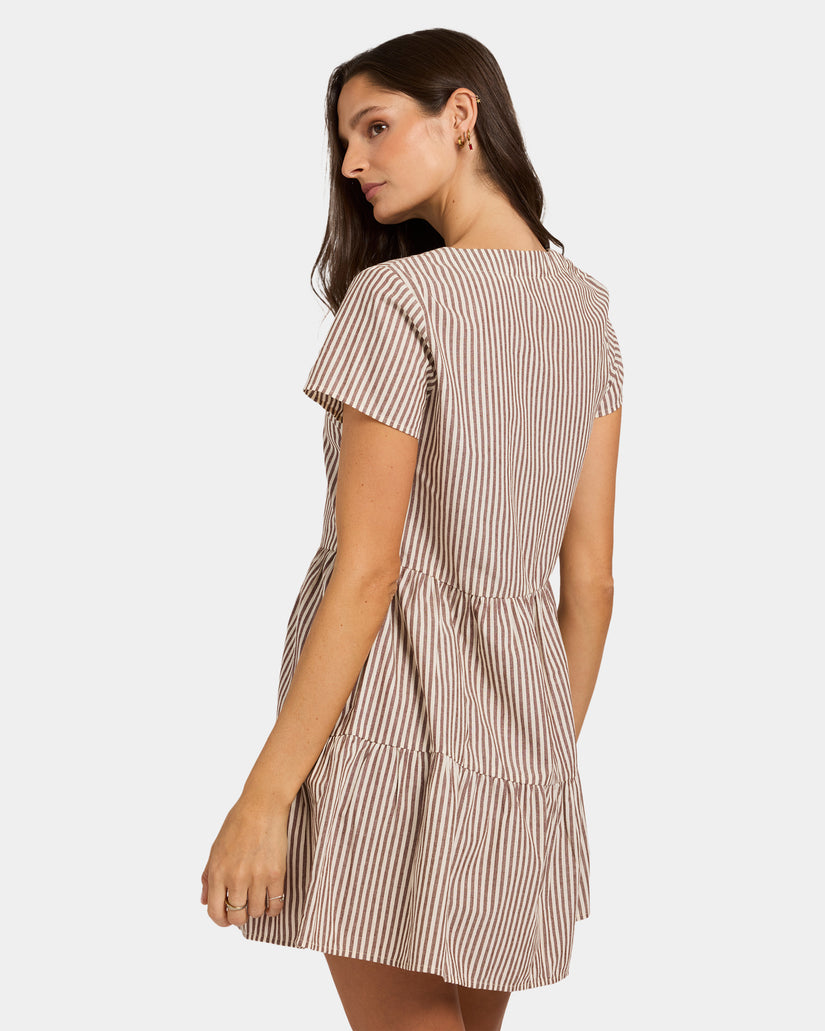 Womens Braith Stripe Dress