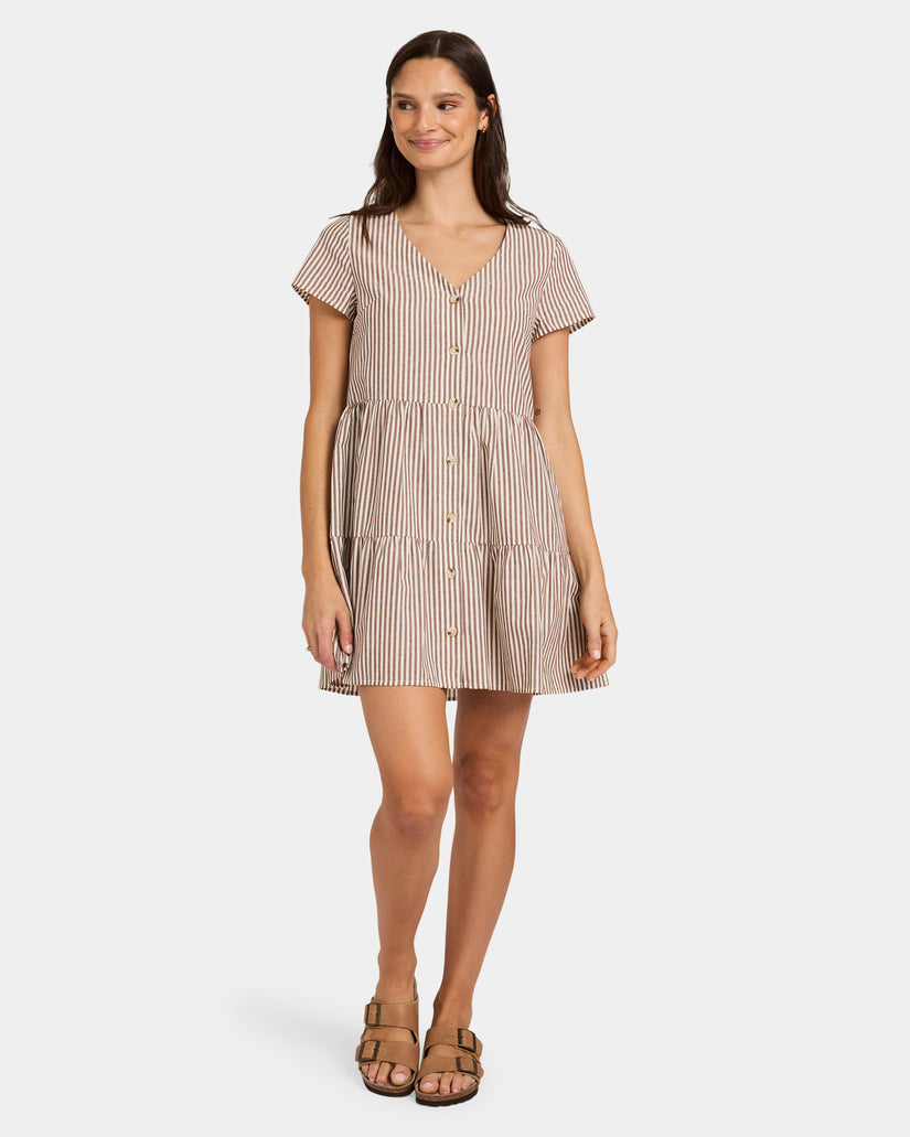 Womens Braith Stripe Dress