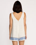 Womens Emma Rushtown Cover Up Romper