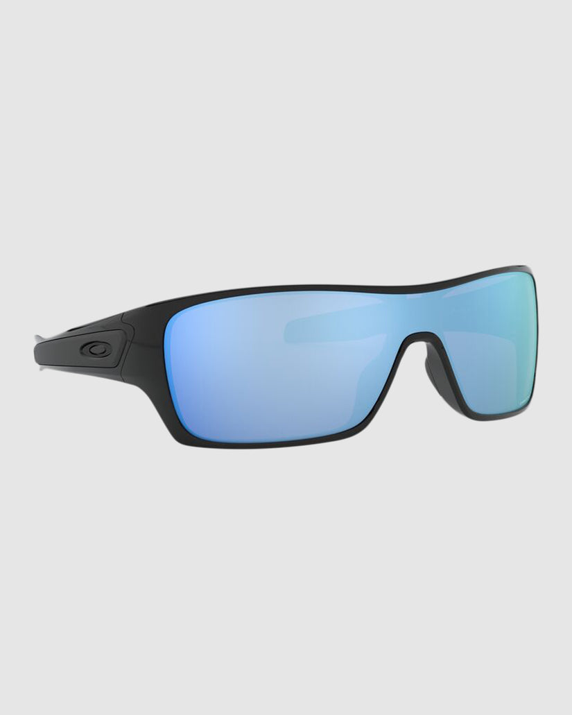 Mens Turbine Rotor Polished Black Prizm Polarised Sunglasses