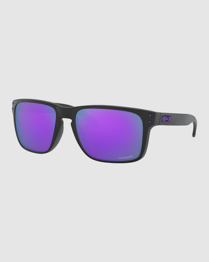Mens Holbrook XL Matte Black Prizm Square Sunglasses