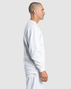 MENS JUMBLE FLEECE CREW NECK