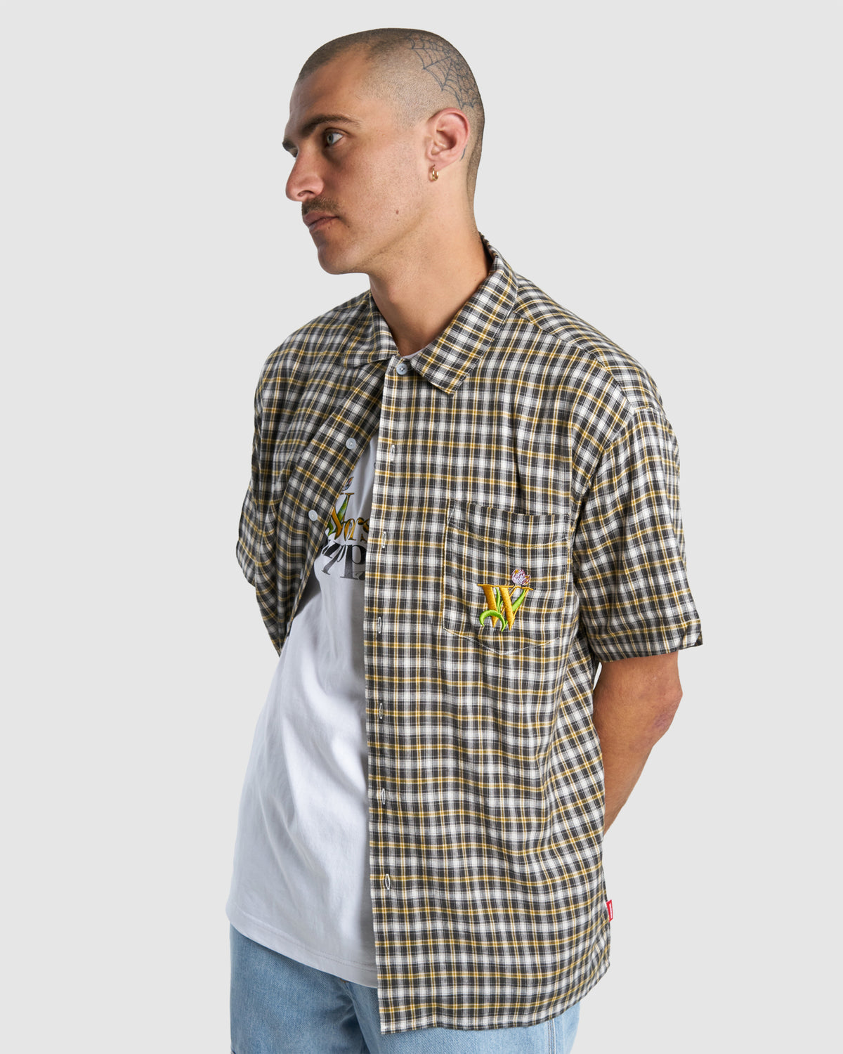MENS FLUTTER BY SHORT SLEEVE SHIRT