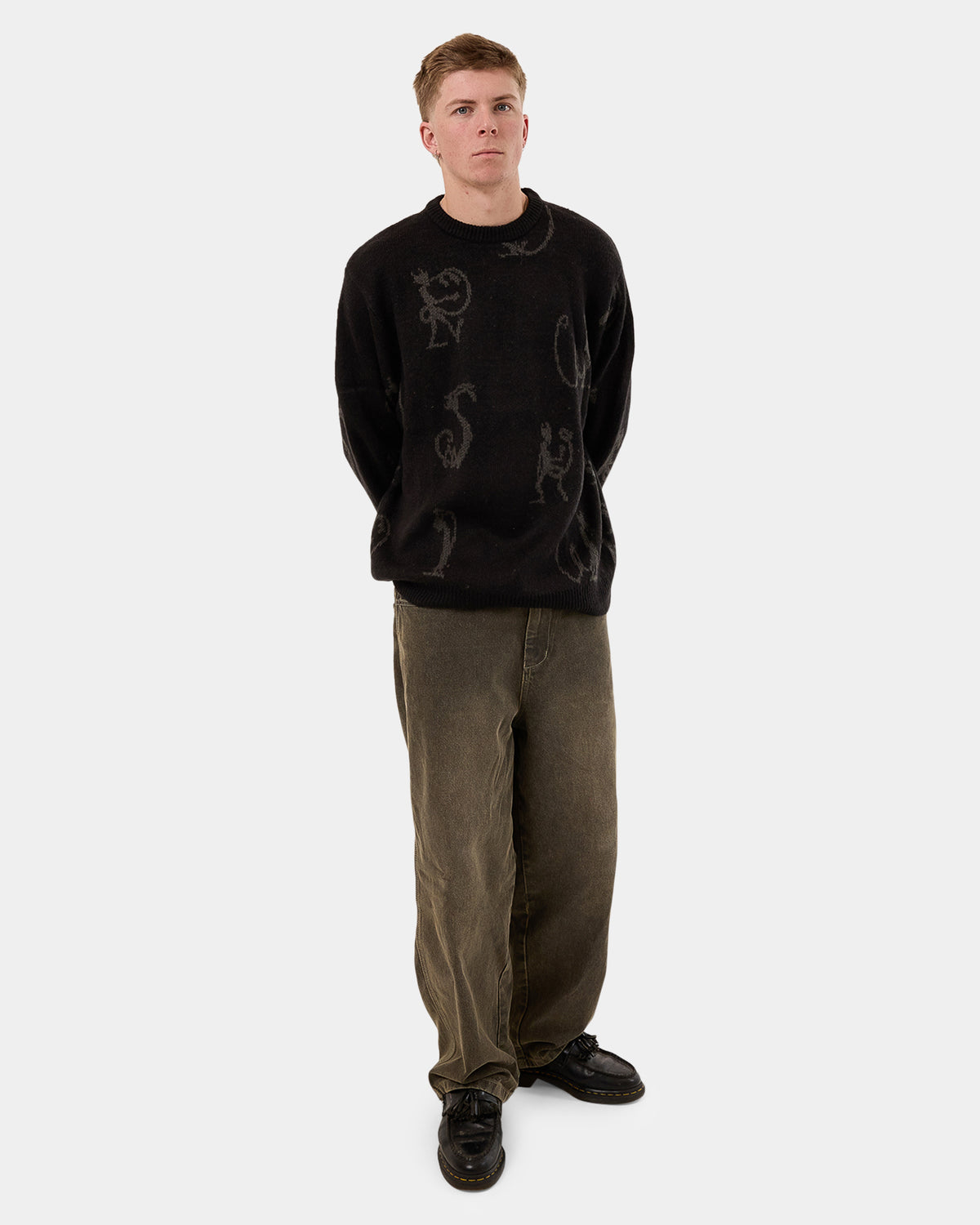 Mens Movement Brushed Crew Neck