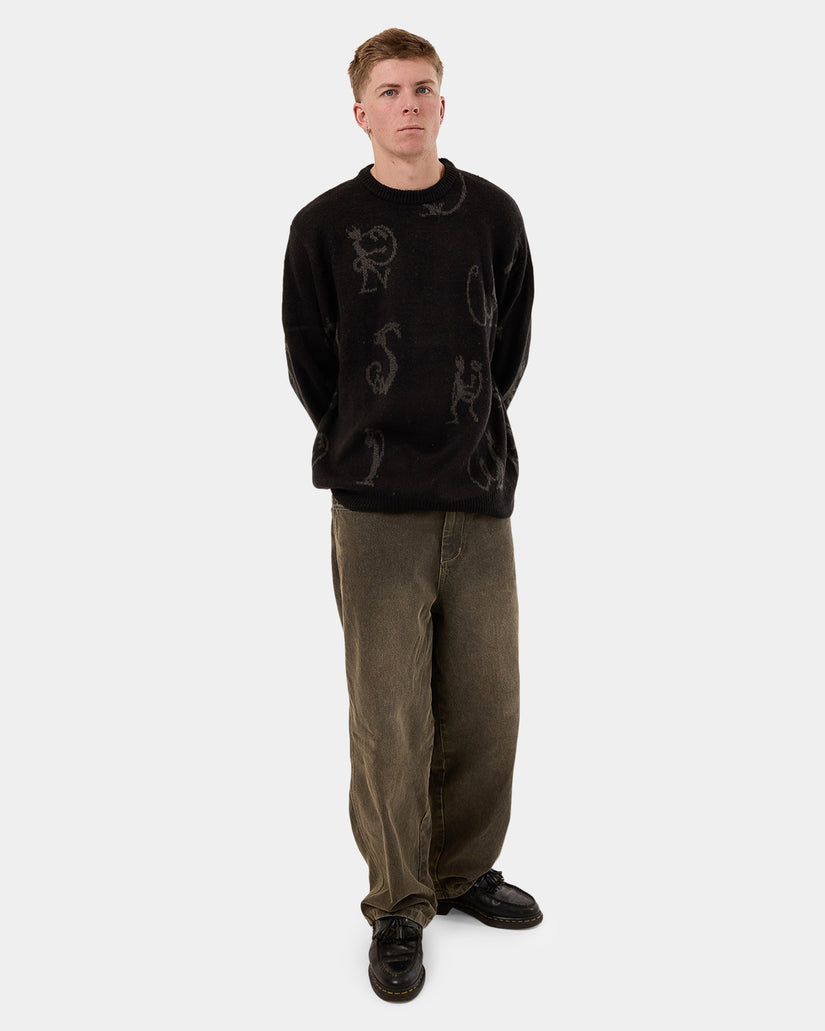 Mens Movement Brushed Crew Neck