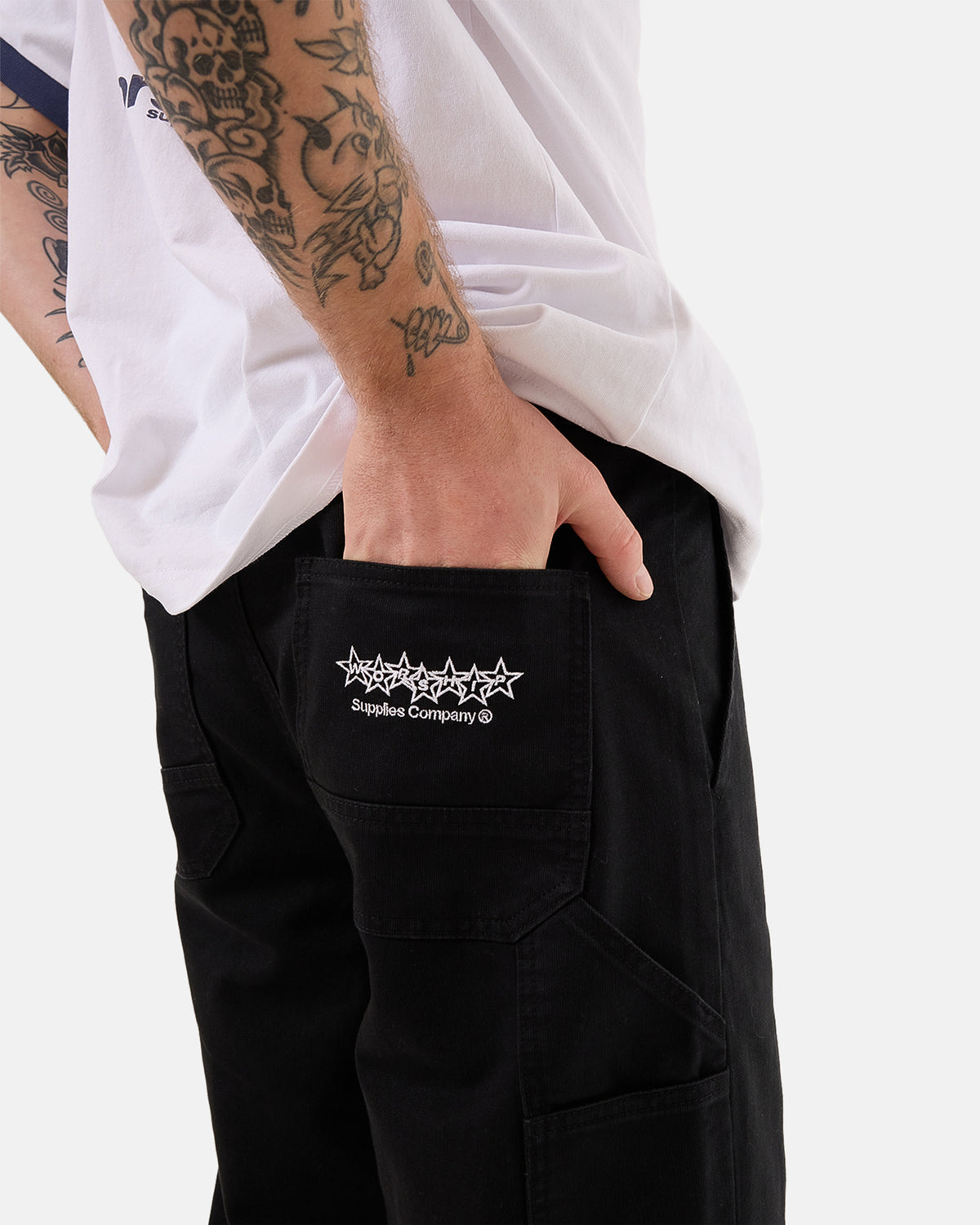 Mens Night Prowler Utility Carpenter Pants