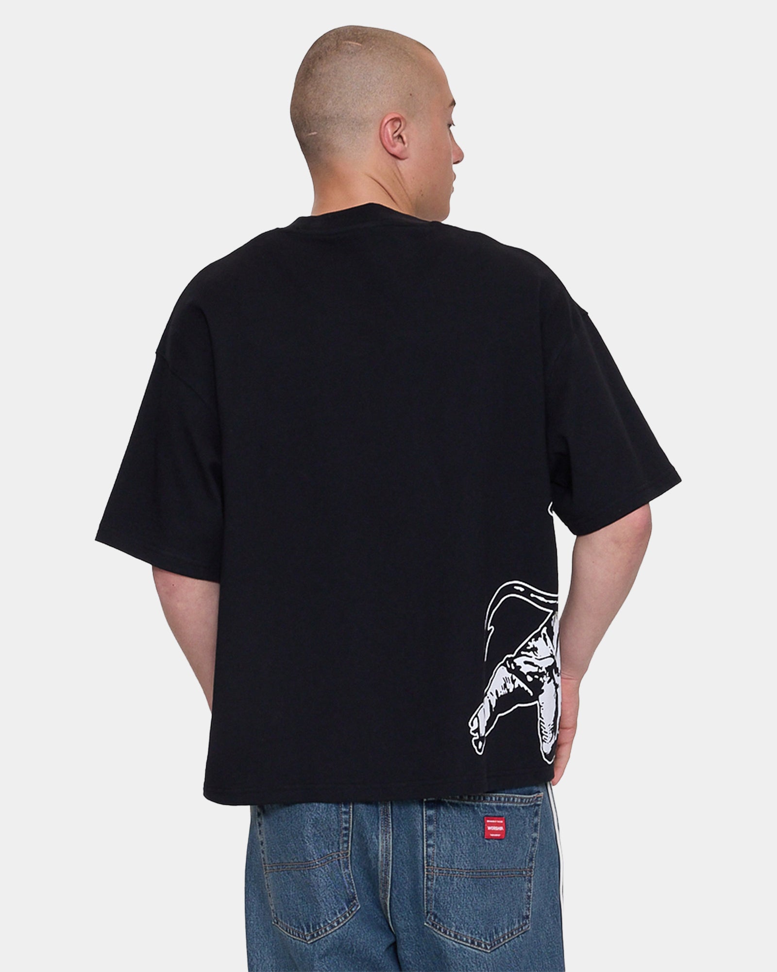 Mens Cherub Cropped T-Shirt