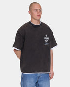 Mens Is This It Cropped Layer T-Shirt