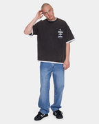 Mens Is This It Cropped Layer T-Shirt