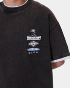Mens Is This It Cropped Layer T-Shirt