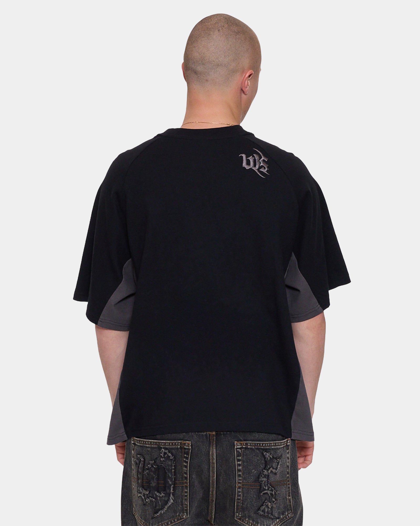 Mens Trudge Cropped Raglan T-Shirt