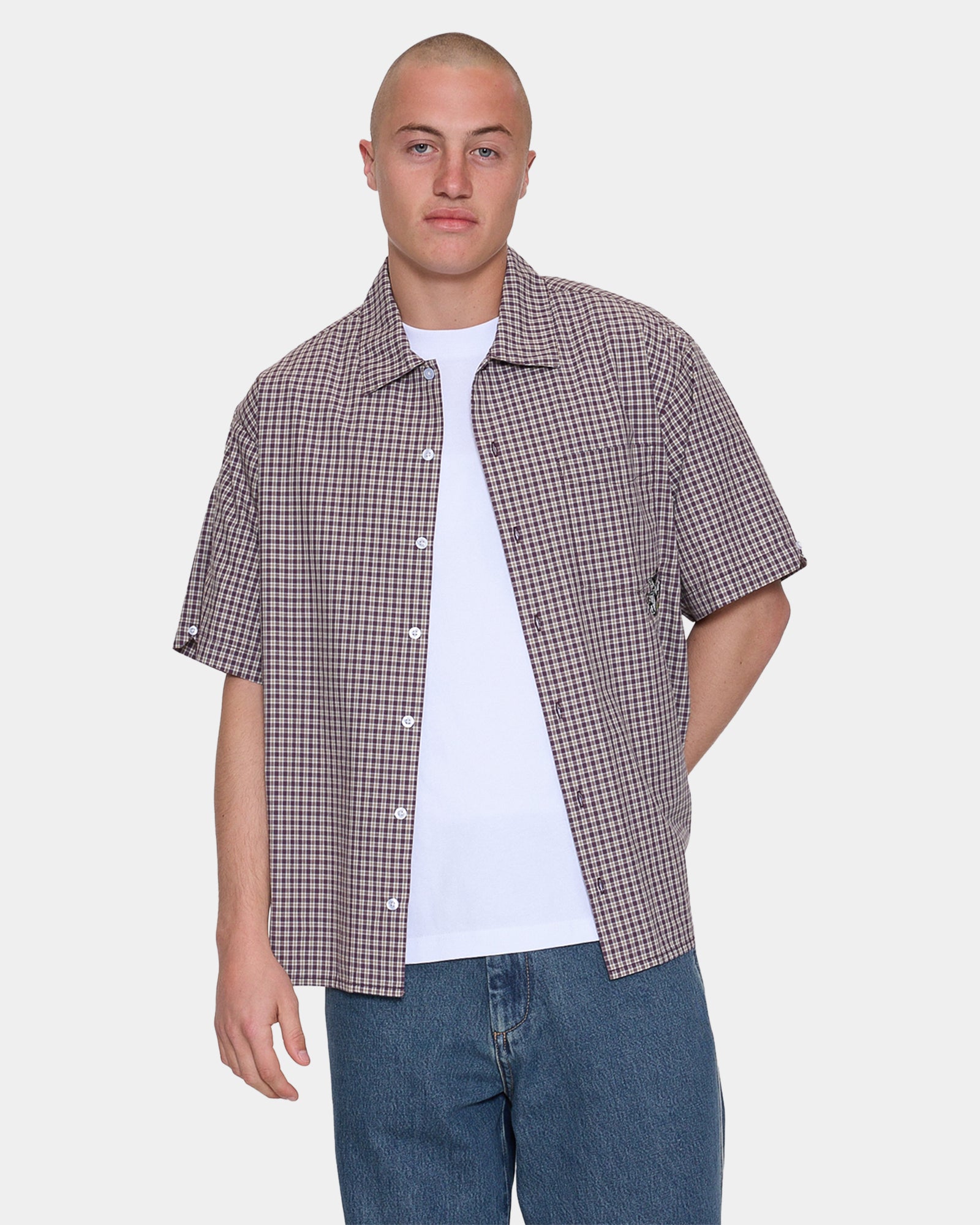 Mens Cherub Short Sleeve Shirt