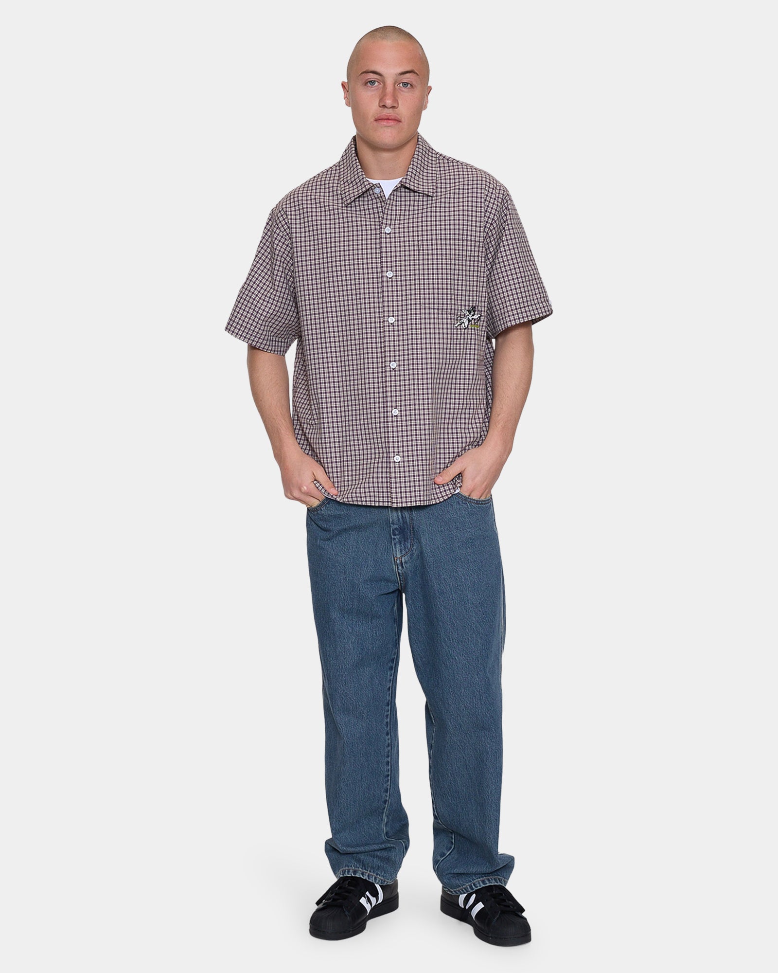Mens Cherub Short Sleeve Shirt