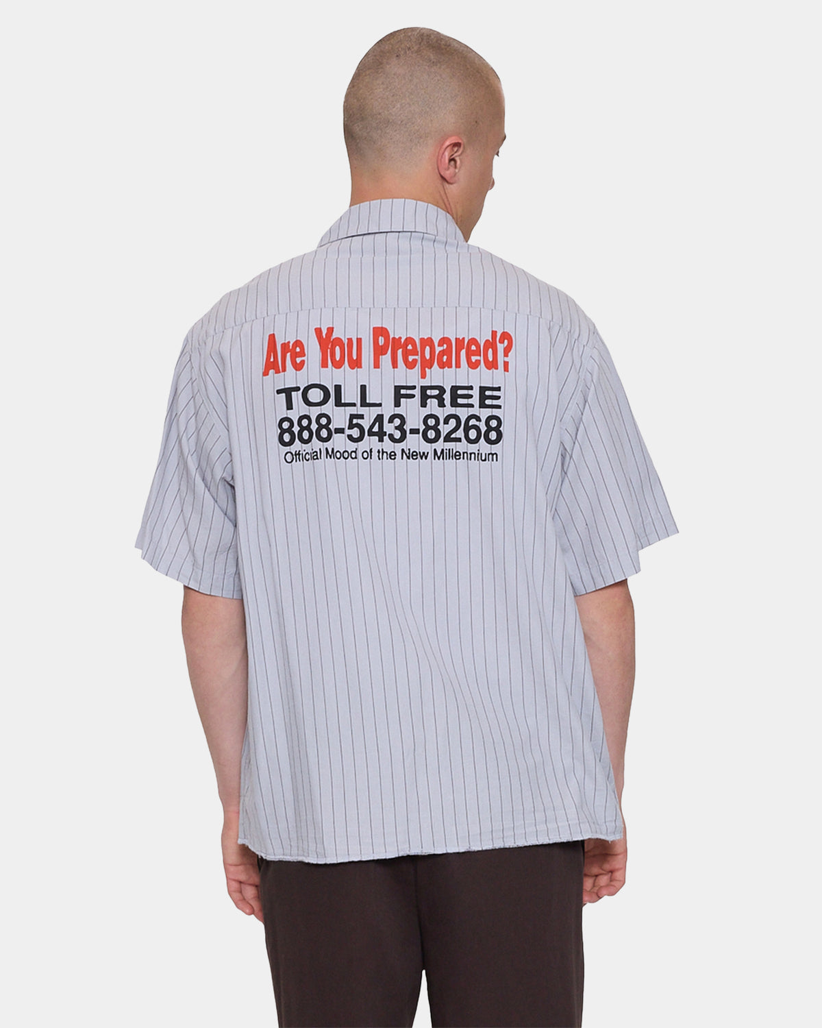 Mens Preparation Short Sleeve Shirt