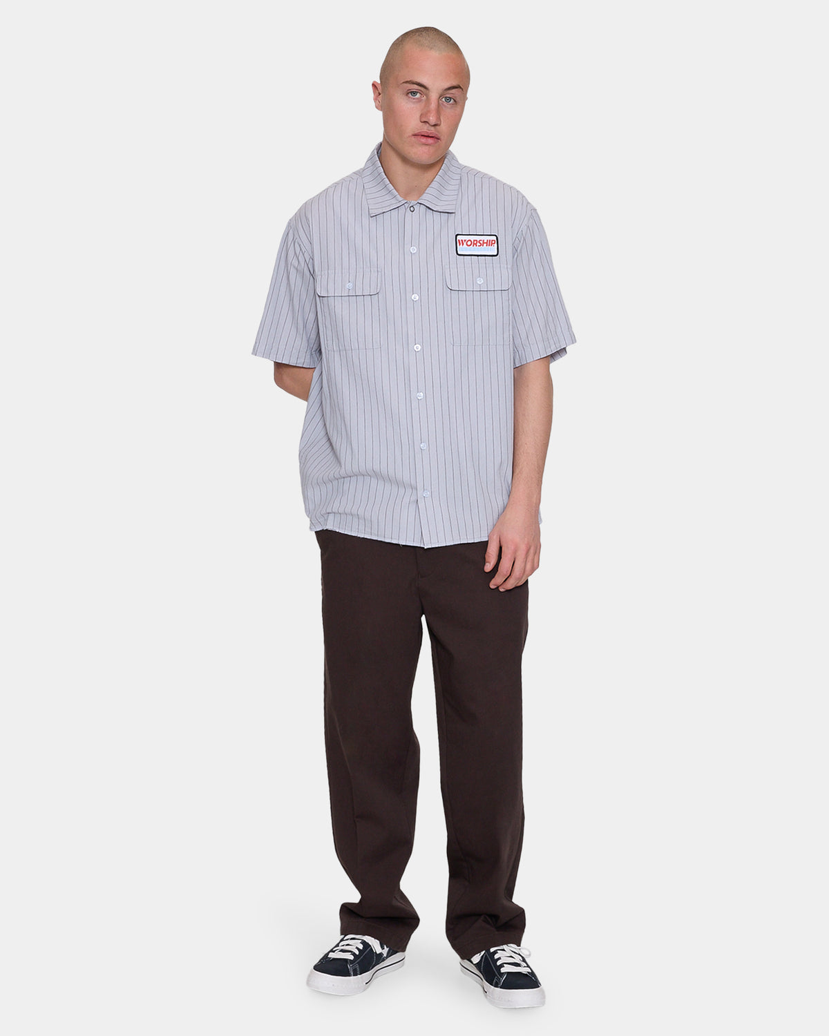 Mens Preparation Short Sleeve Shirt