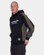 Mens Laser Panel Pullover Hoodie