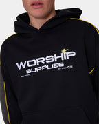 Mens Laser Panel Pullover Hoodie