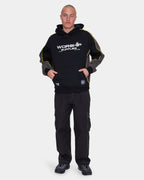 Mens Laser Panel Pullover Hoodie