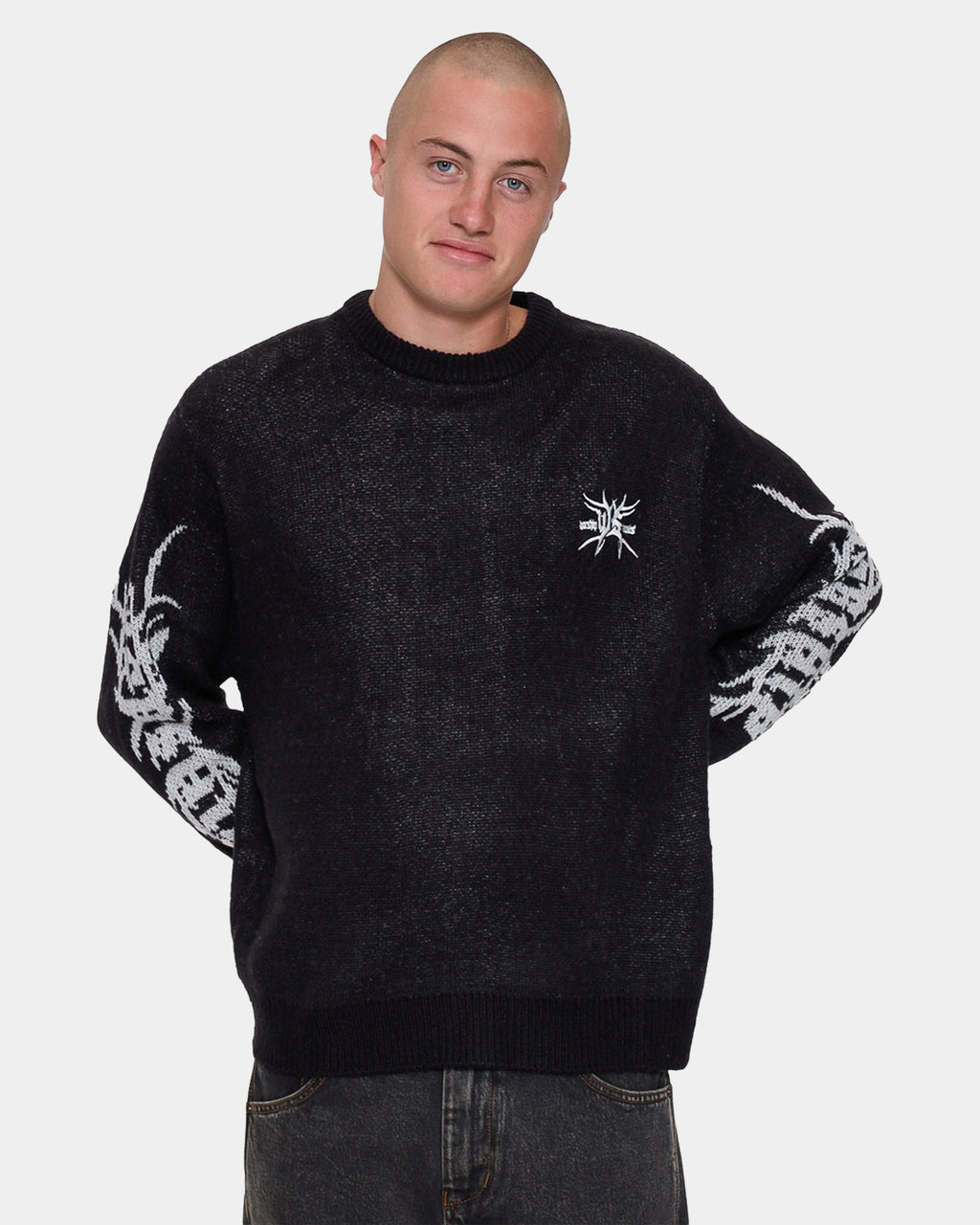 Mens Trudge Knit Crew Neck
