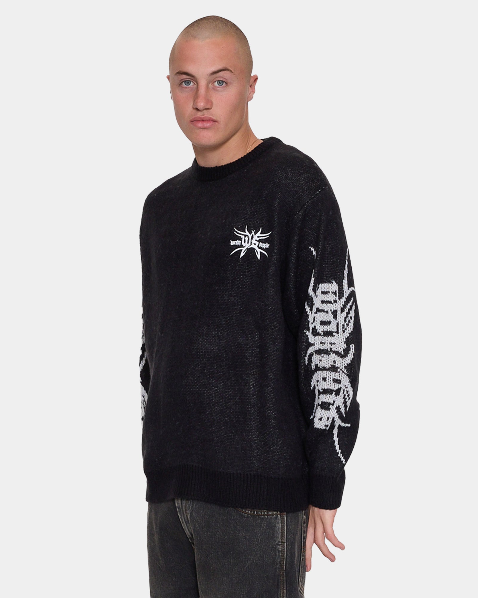 Mens Trudge Knit Crew Neck