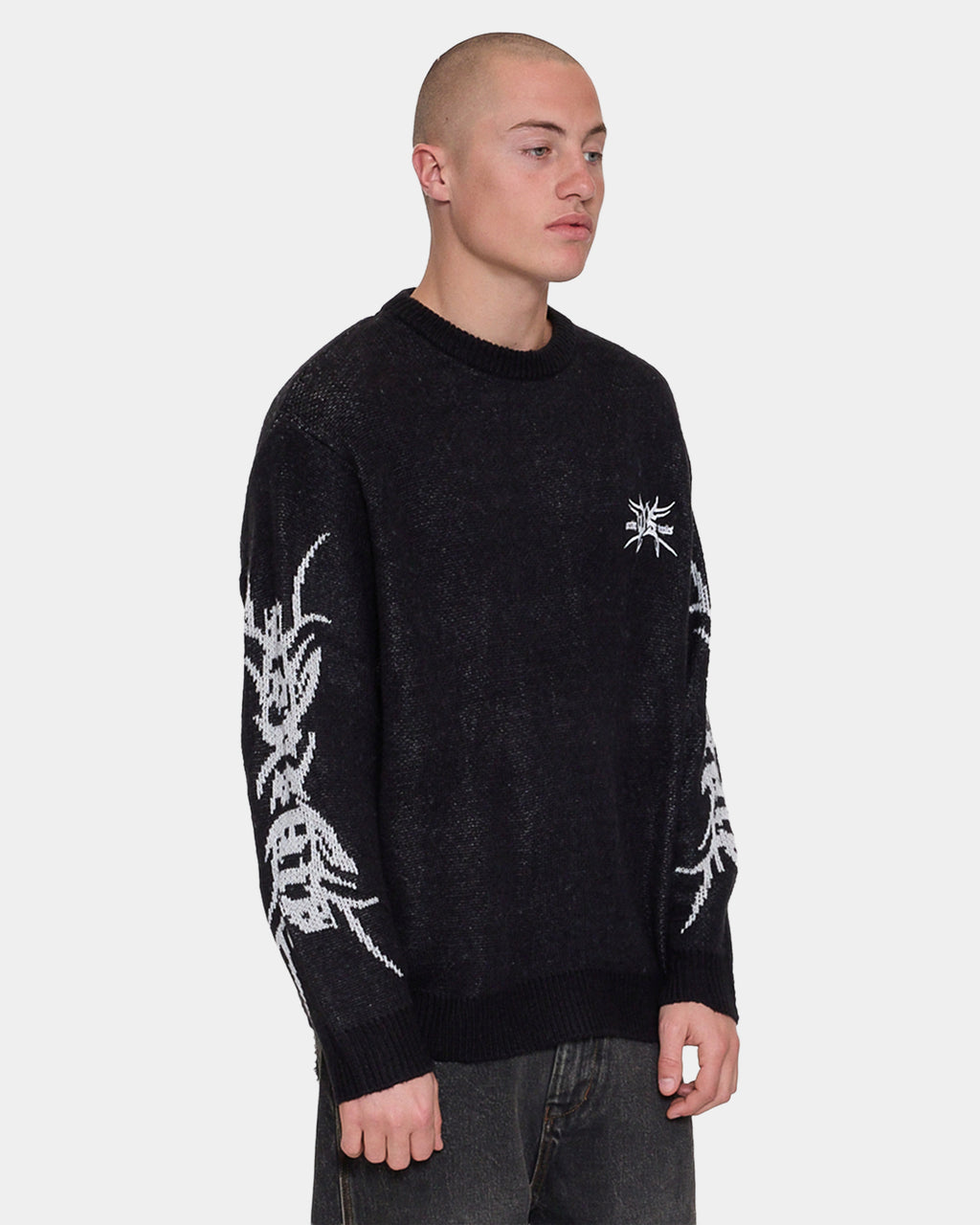 Mens Trudge Knit Crew Neck