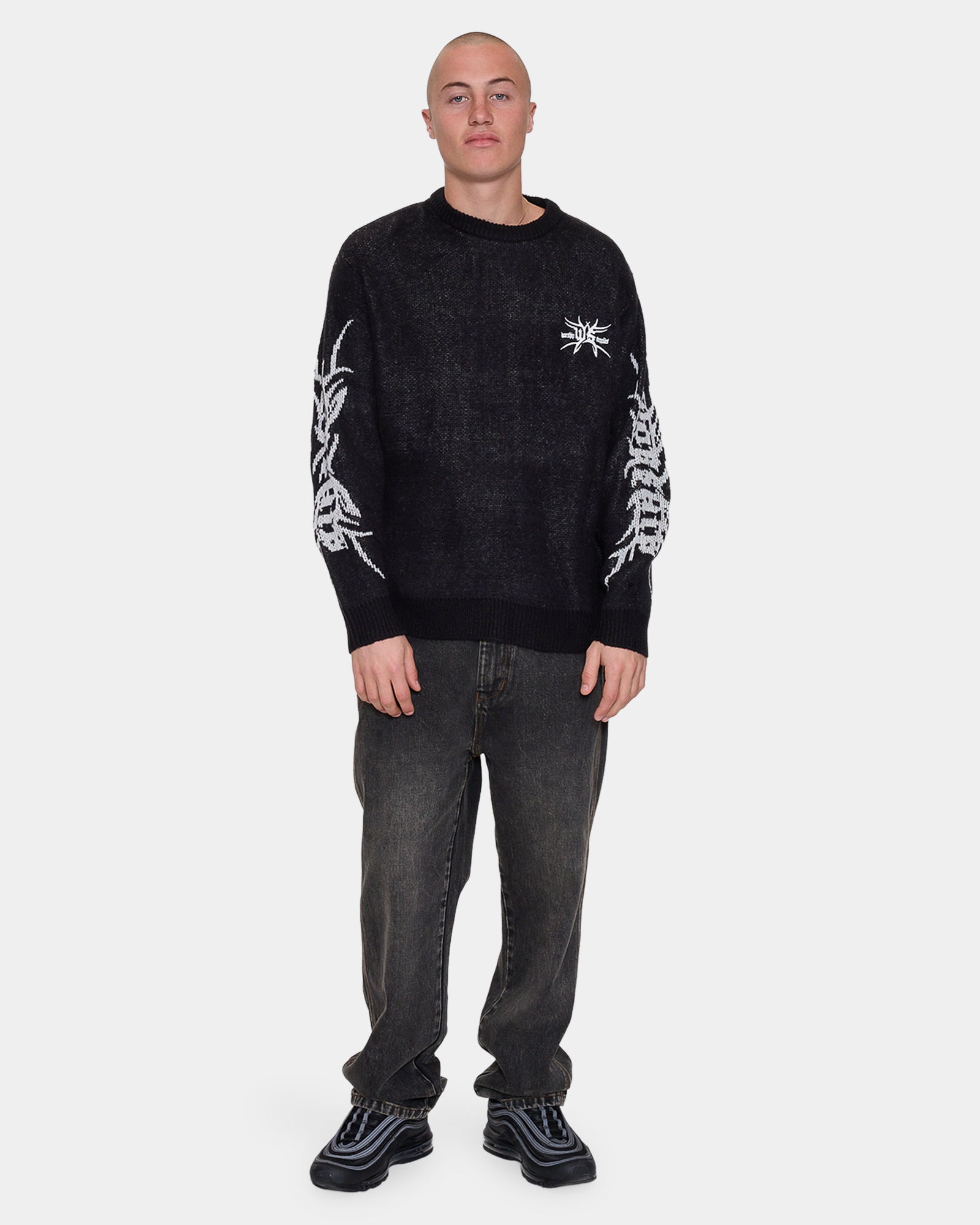 Mens Trudge Knit Crew Neck