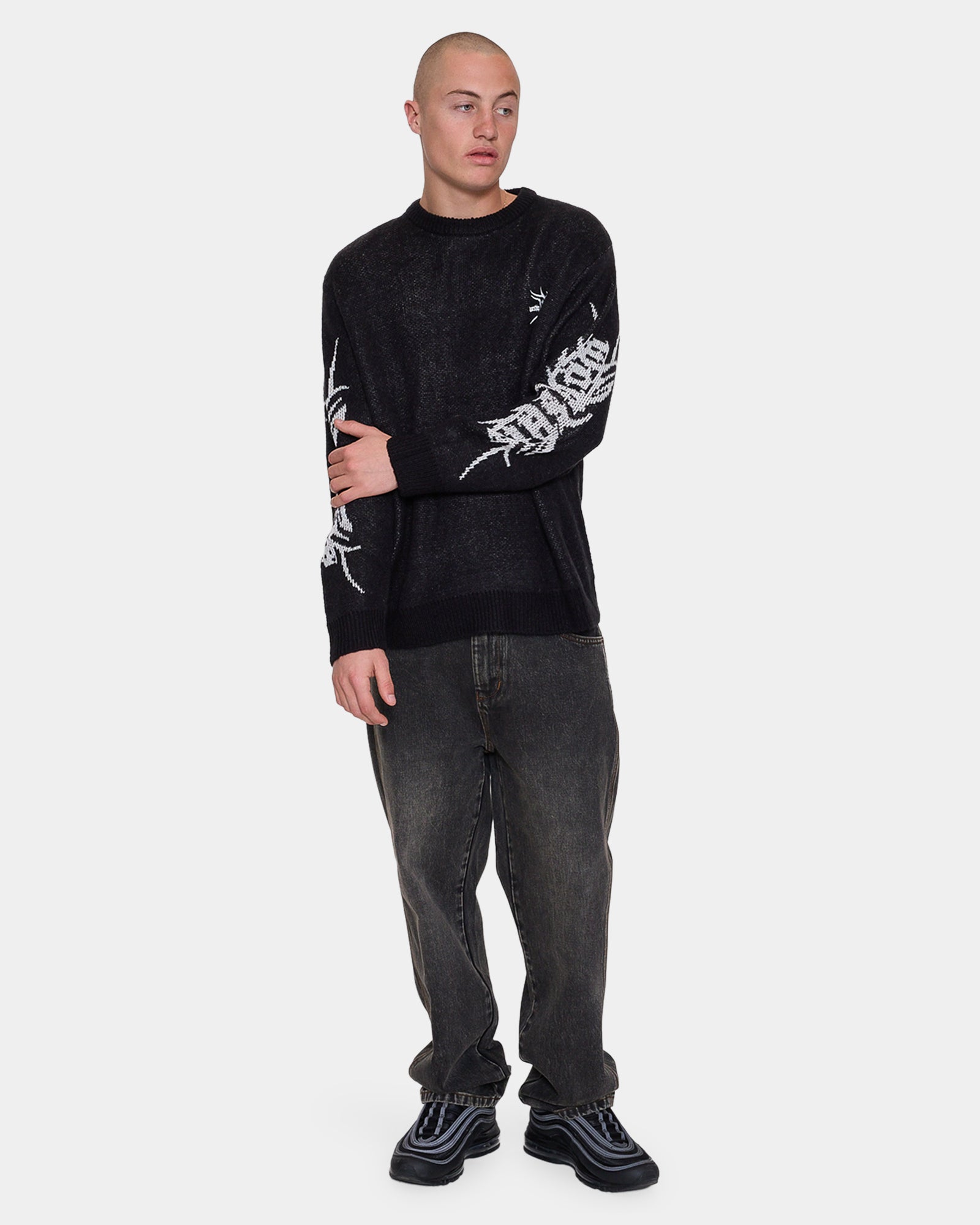 Mens Trudge Knit Crew Neck