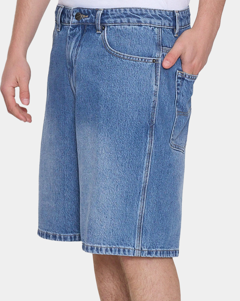 Mens Is This It Carpenter Denim Shorts