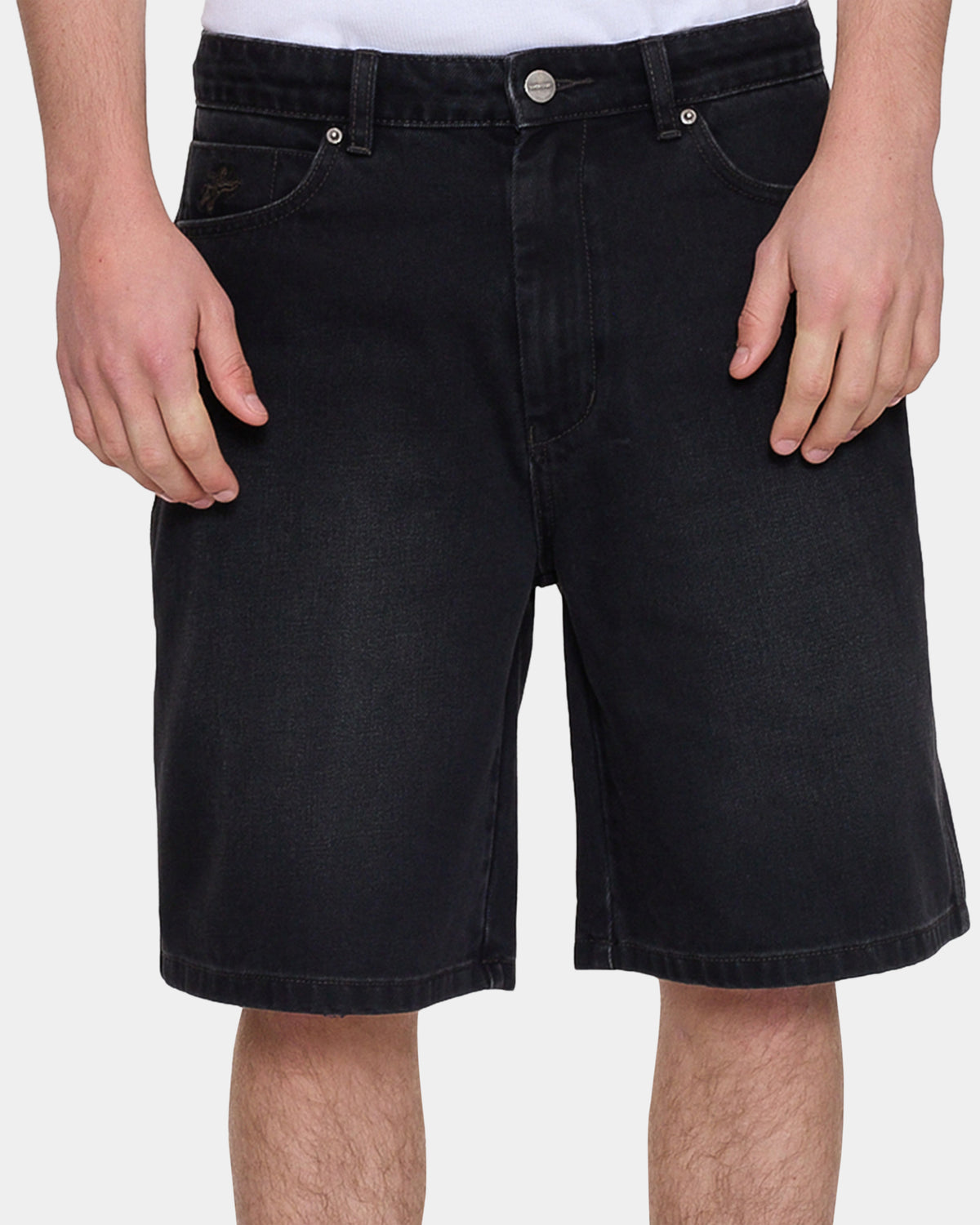Mens On Leave Carpenter Denim Shorts