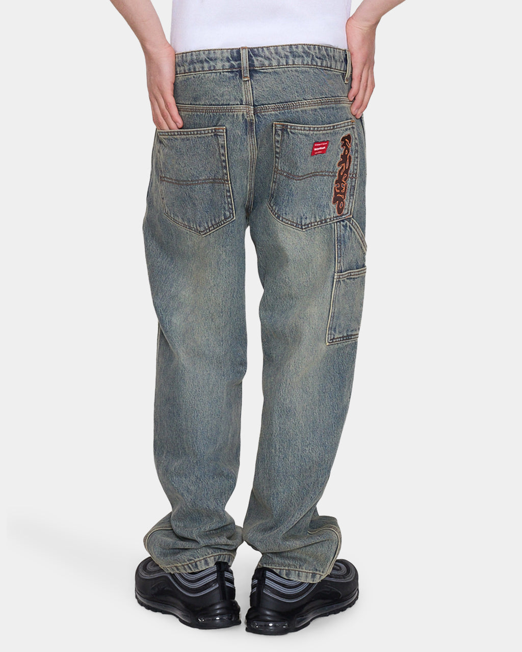 Mens Plain Sight Carpenter Denim Jeans