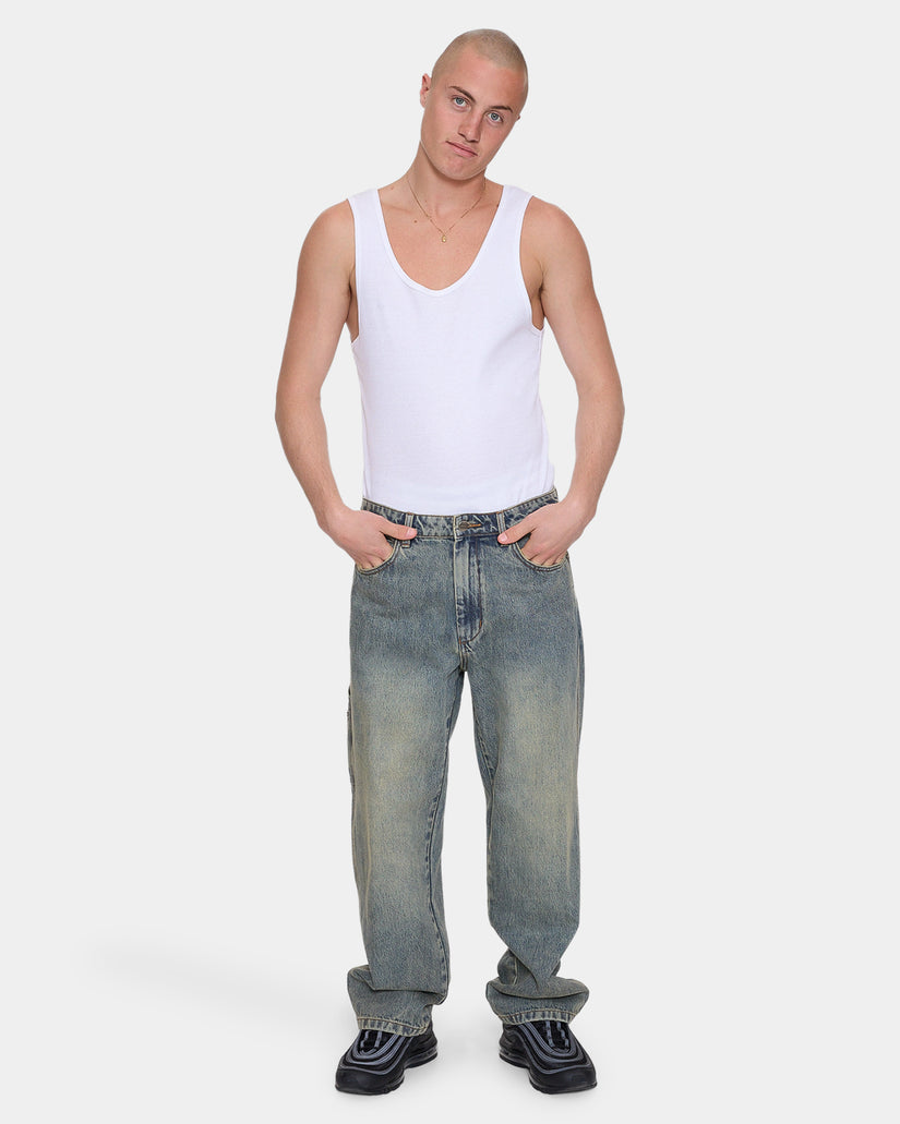 Mens Plain Sight Carpenter Denim Jeans