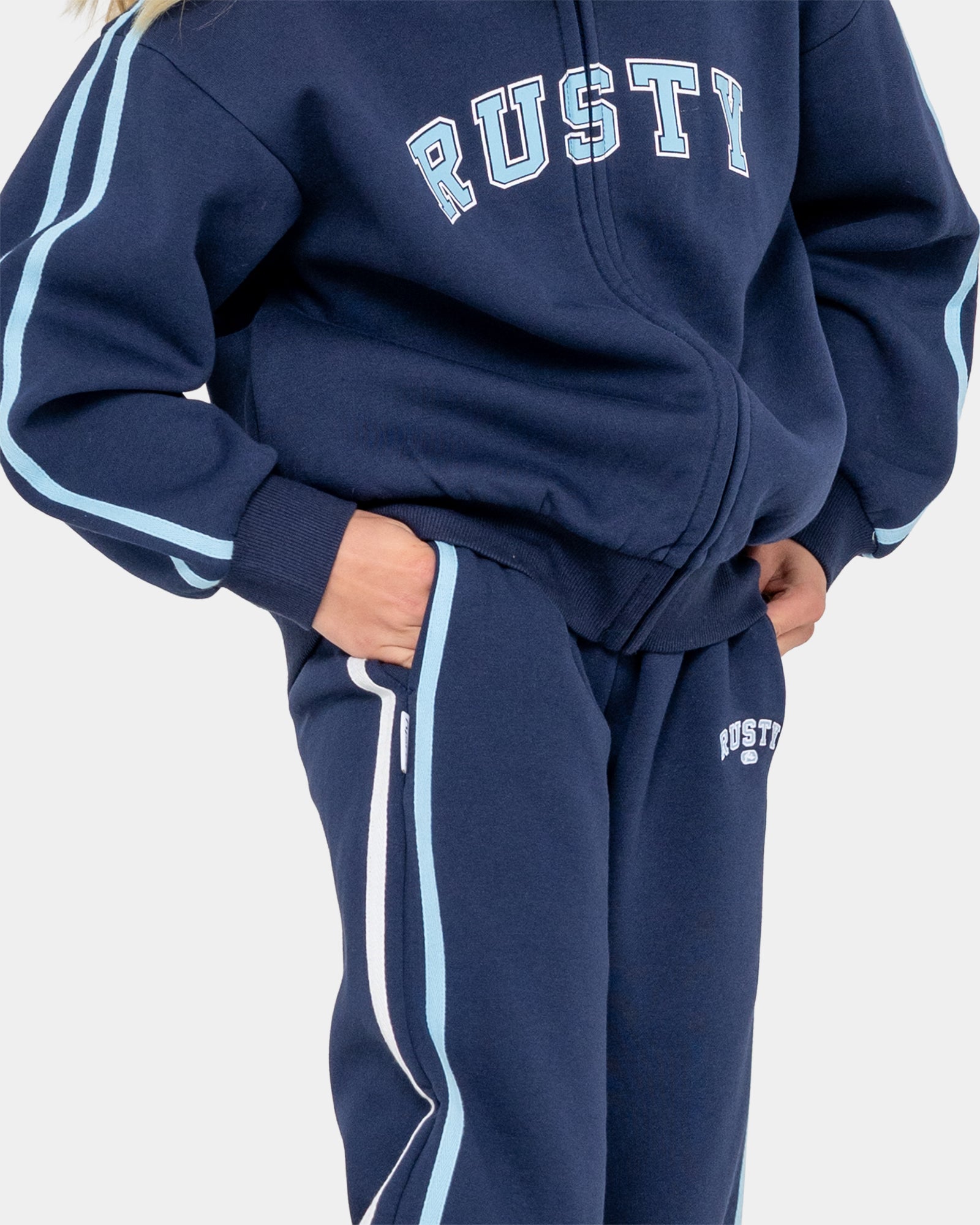 Girls 8-16 Girls Team Varsity Wide Leg Jogger Pants