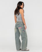 Womens Billie 2.0 Low Rise Carpenter Jeans