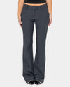 WOMENS FINANCE MUMMY LOW RISE SUIT PANTS