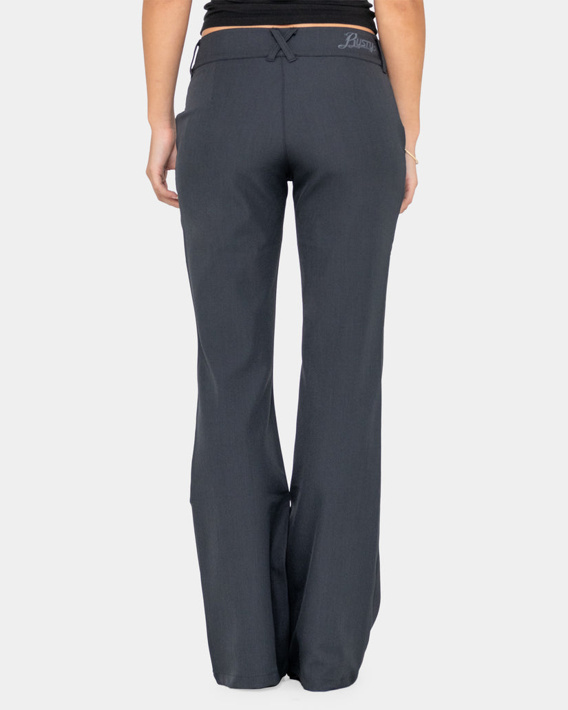 WOMENS FINANCE MUMMY LOW RISE SUIT PANTS