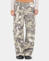 WOMENS CAMO-MILE LOW RISE CARGO PANT