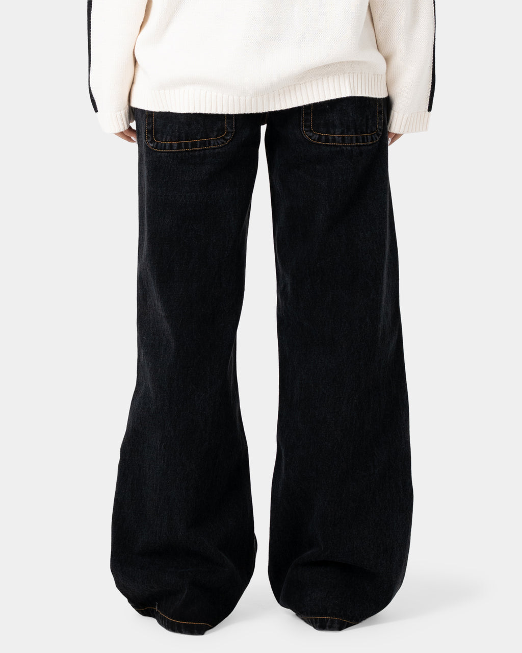 Womens Wendy Wide Low Rise Denim Jeans