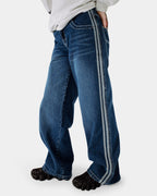 Womens Flip Mommy Diy Low Rise Denim Pants