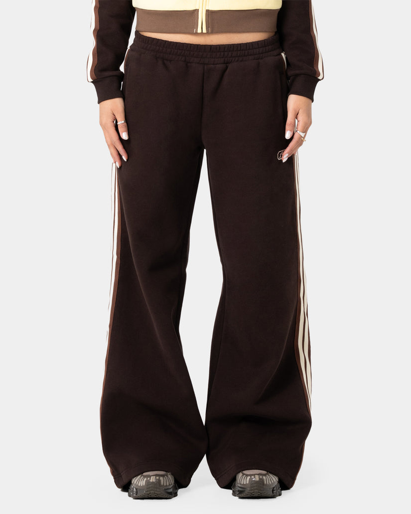 Womens Toffee Wide Leg Track Pants