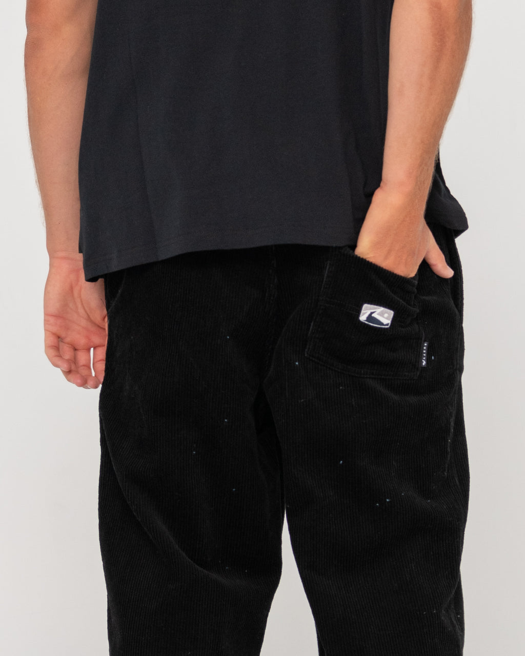 Mens GARY LOOSE ELASTIC CORD CHINO