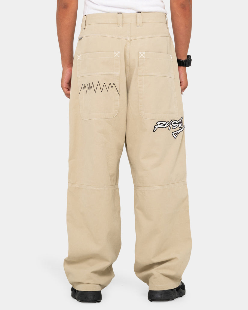 Mens Step-Stone Baggy Pants