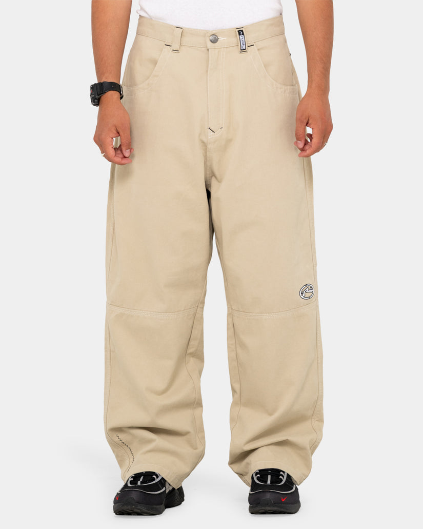 Mens Step-Stone Baggy Pants