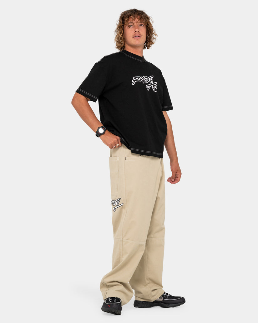 Mens Step-Stone Baggy Pants
