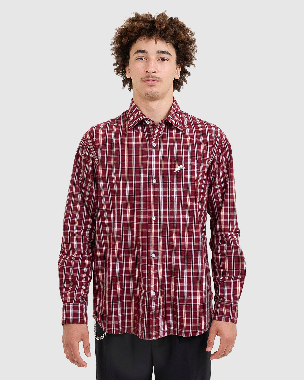 MENS CHERUB POCKET LONG SLEEVE SHIRT
