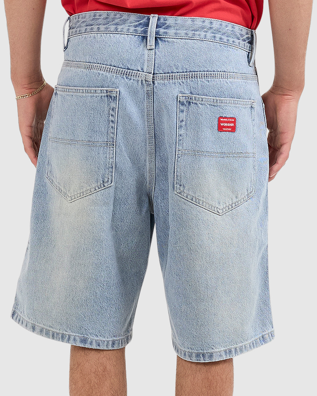 MENS PUSH OFF BIG DAWG JEANS SHORTS