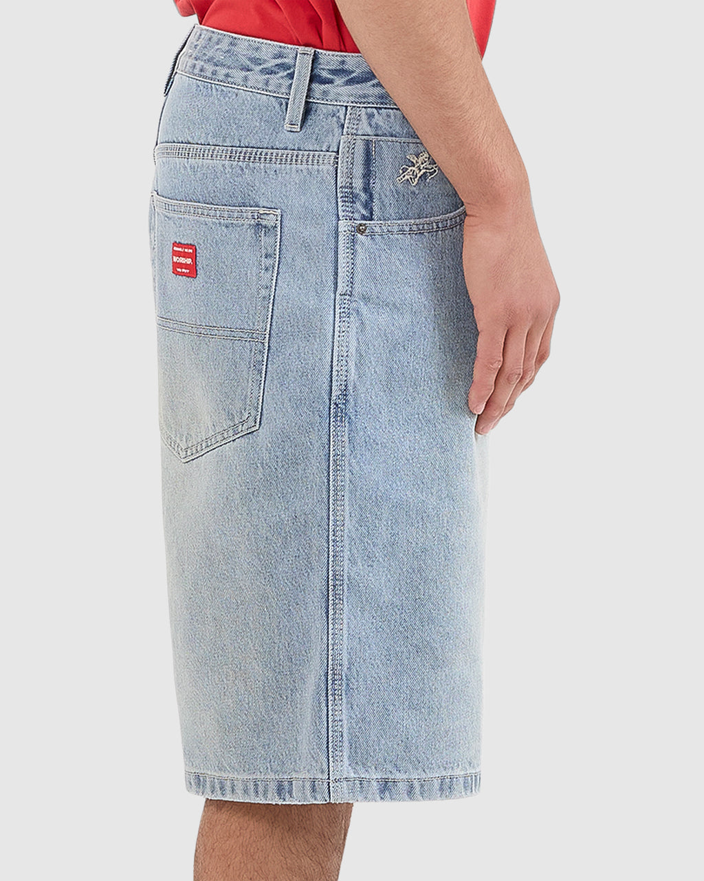 MENS PUSH OFF BIG DAWG JEANS SHORTS