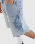 MENS PUSH OFF BIG DAWG JEANS SHORTS