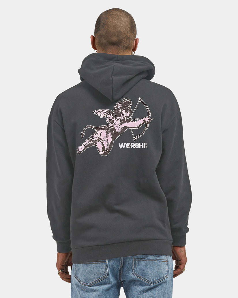 Mens Cherub Pullover Hoodie